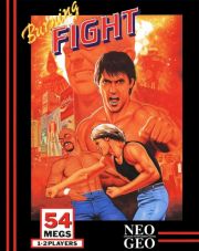 front image for Burning Fight (USA Version)