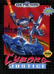 front image for Cyborg Justice (USA Version)
