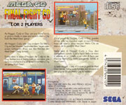 back image for Final Fight CD (Europe Version)