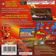 back image for Justice League Heroes: The Flash (Europe Version)