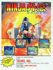 front image for Ninja Ryukenden (USA Version)