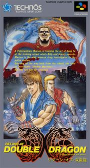 front image for Return of Double Dragon (Japan Version)