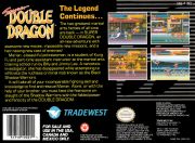 back image for Return of Double Dragon (USA Version)