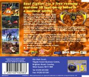 back image for Soul Fighter (Europe Version)