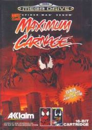 front image for Spider-Man & Venom: Maximum Carnage (Japan Version)