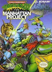 front image for Teenage Mutant Ninja Turtles 2: The Manhattan Project (USA Version)