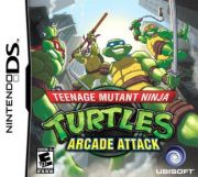 front image for Teenage Mutant Ninja Turtles: Arcade Attack (USA Version)